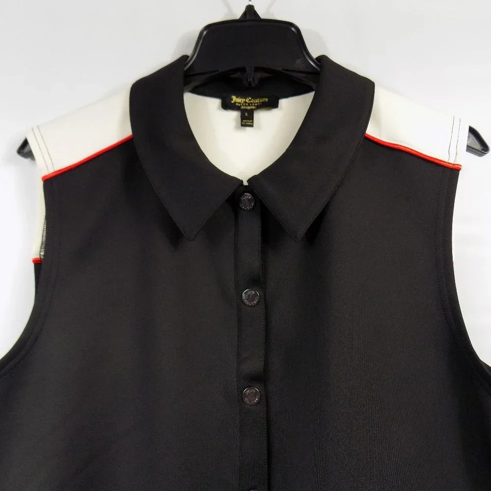 Juicy Couture Black Label Embroidered Heart Sleeveless Vest Top NWT Multiple Sz - Picture 3 of 10